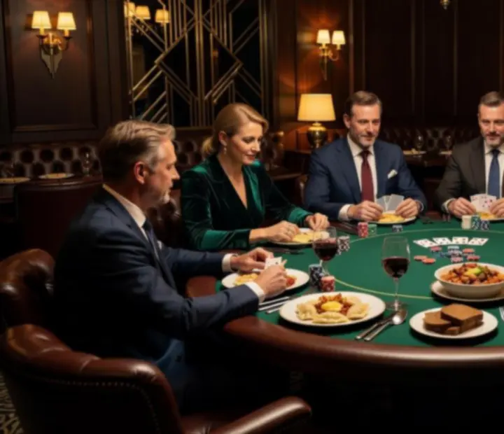 Wieczór Texas Hold’em połączony z elegancką kolacją
